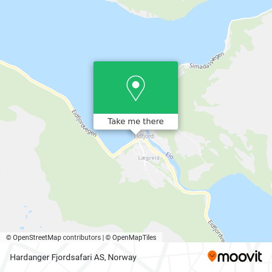 Hardanger Fjordsafari AS map