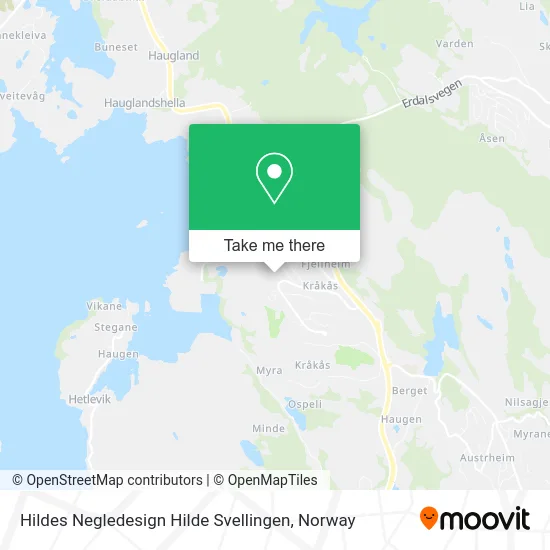 Hildes Negledesign Hilde Svellingen map