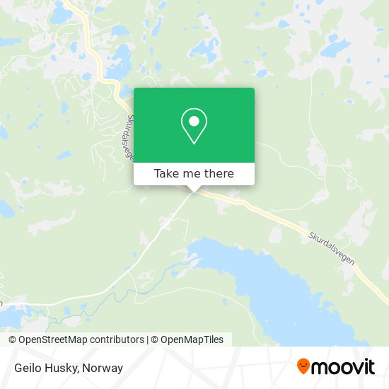 Geilo Husky map