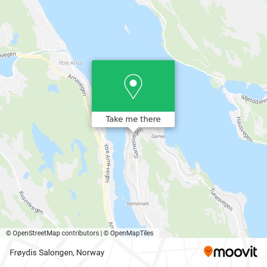 Frøydis Salongen map
