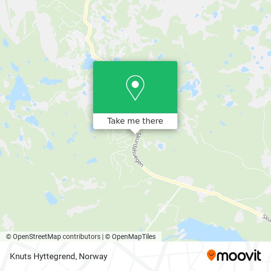 Knuts Hyttegrend map