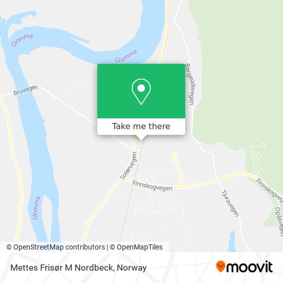 Mettes Frisør M Nordbeck map