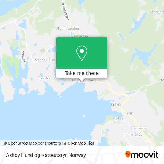 Askøy Hund og Katteutstyr map