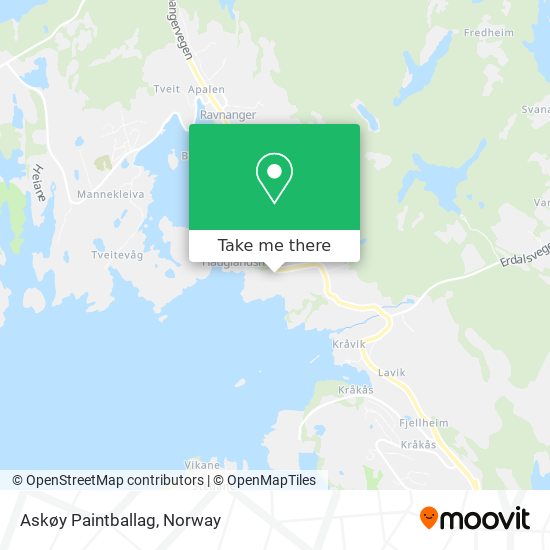 Askøy Paintballag map