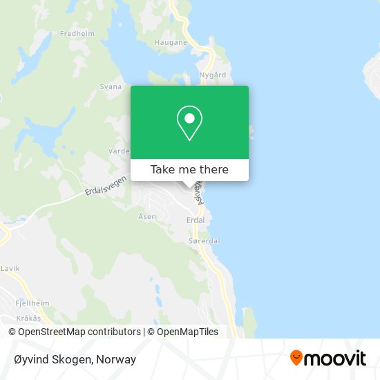 Øyvind Skogen map