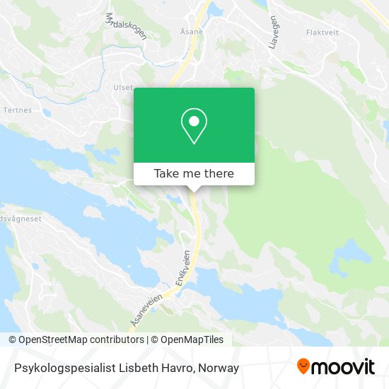 Psykologspesialist Lisbeth Havro map