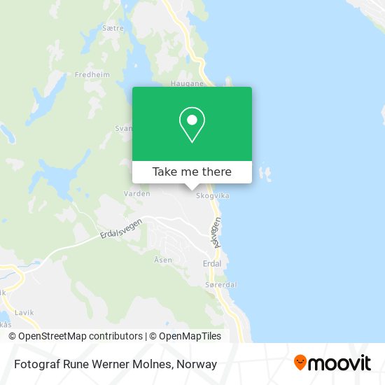 Fotograf Rune Werner Molnes map