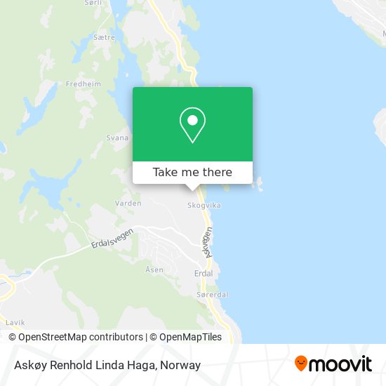 Askøy Renhold Linda Haga map
