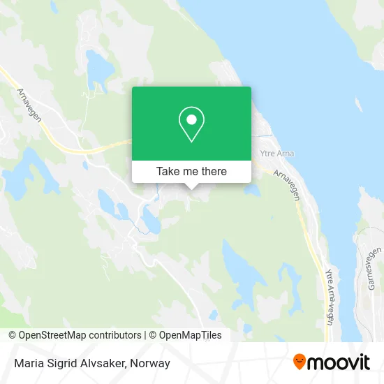 Maria Sigrid Alvsaker map