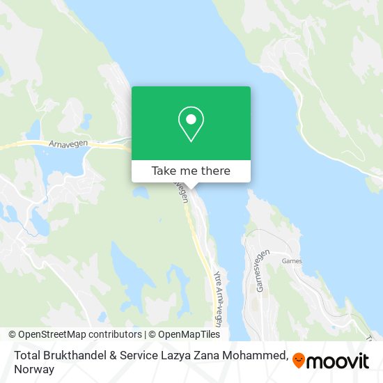 Total Brukthandel & Service Lazya Zana Mohammed map