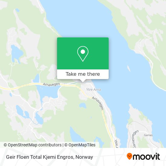 Geir Floen Total Kjemi Engros map