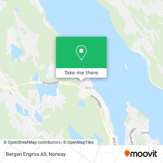 Bergen Engros AS map