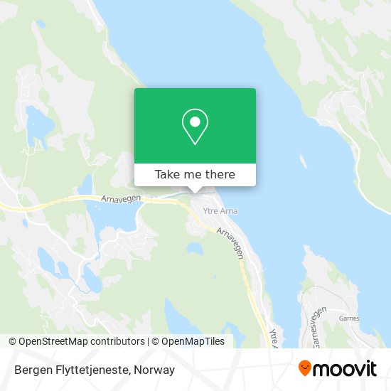 Bergen Flyttetjeneste map