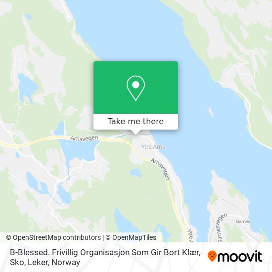 B-Blessed. Frivillig Organisasjon Som Gir Bort Klær, Sko, Leker map