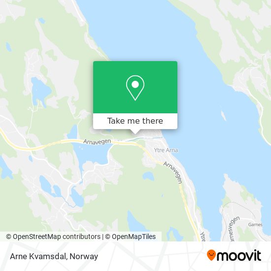 Arne Kvamsdal map