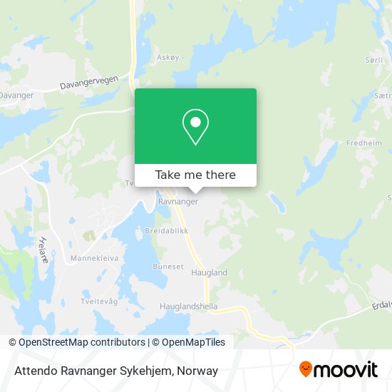 Attendo Ravnanger Sykehjem map