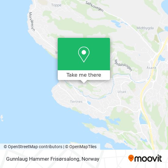 Gunnlaug Hammer Frisørsalong map