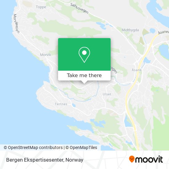 Bergen Ekspertisesenter map