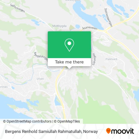 Bergens Renhold Samiullah Rahmatullah map