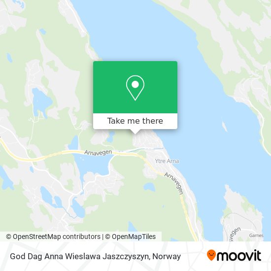 God Dag Anna Wieslawa Jaszczyszyn map