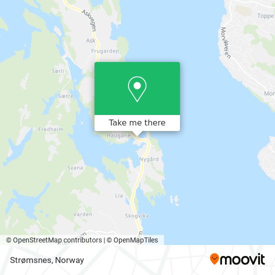 Strømsnes map