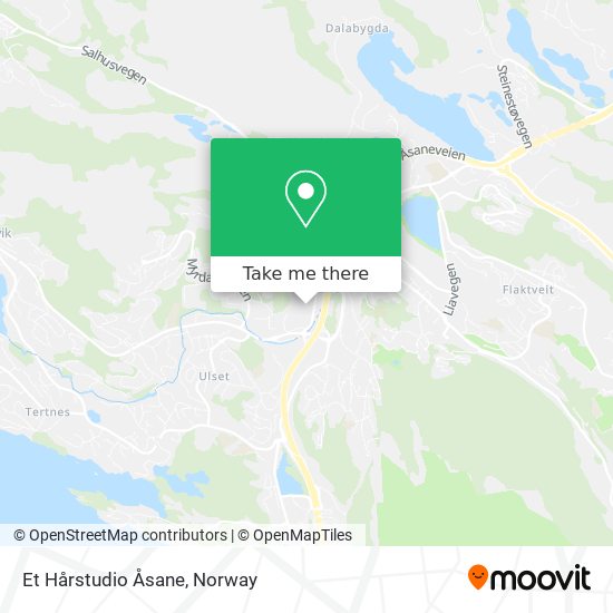 Et Hårstudio Åsane map