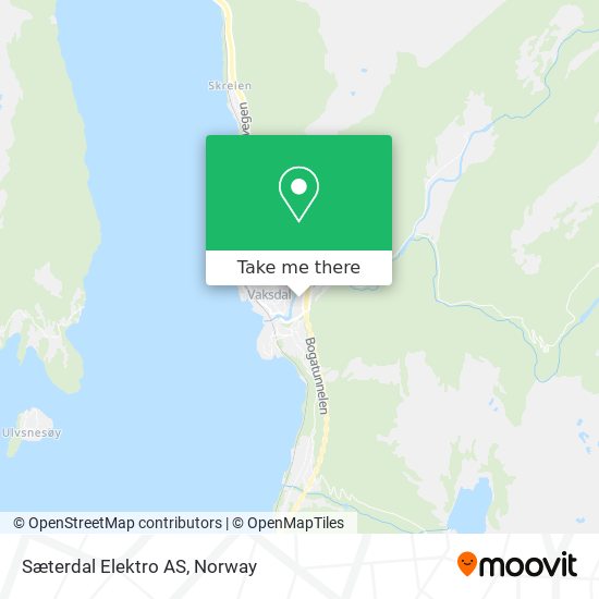 Sæterdal Elektro AS map