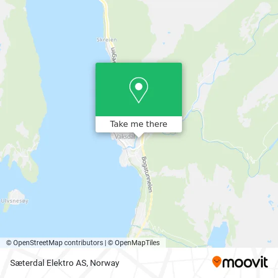 Sæterdal Elektro AS map