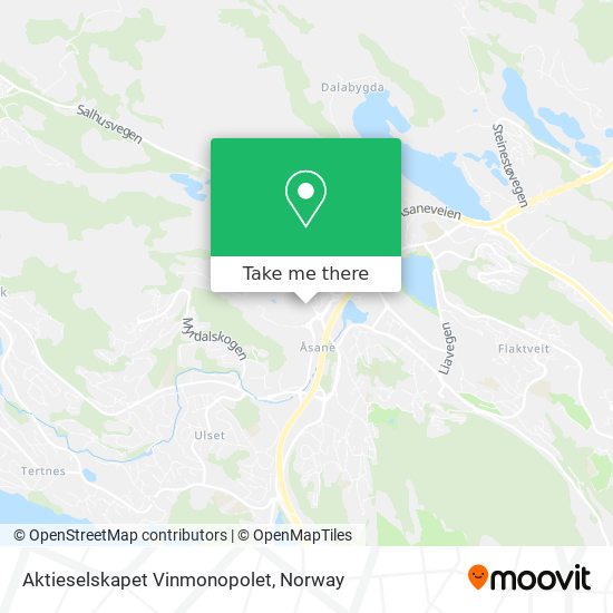 Aktieselskapet Vinmonopolet map