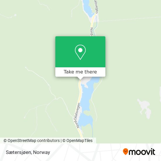 Sætersjøen map