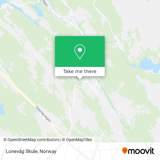 Lonevåg Skule map