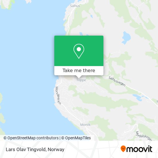 Lars Olav Tingvold map