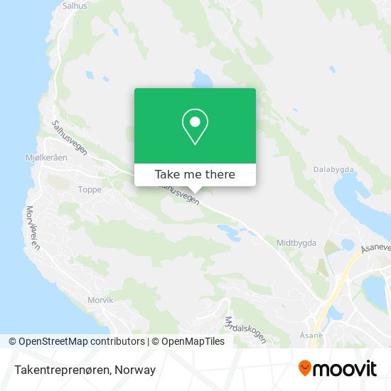 Takentreprenøren map