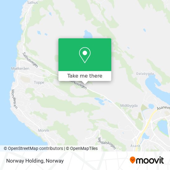 Norway Holding map