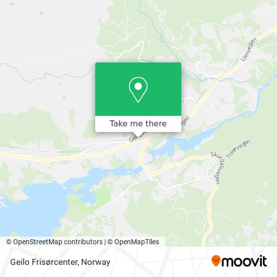 Geilo Frisørcenter map