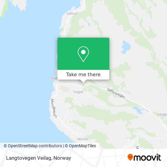 Langtovegen Veilag map