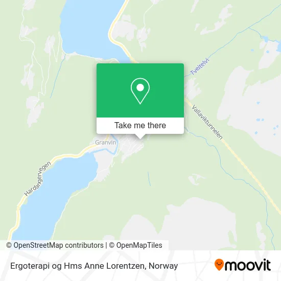 Ergoterapi og Hms Anne Lorentzen map