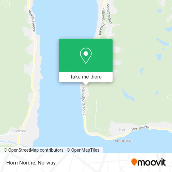 Horn Nordre map