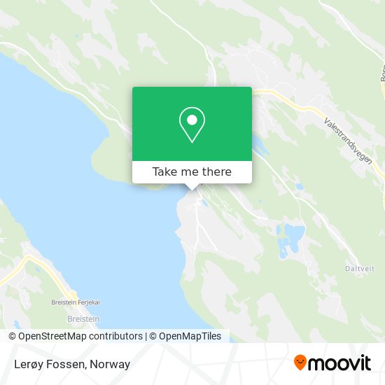 Lerøy Fossen map