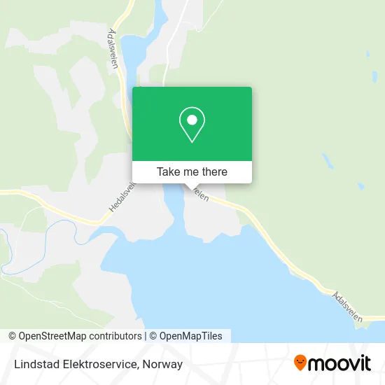 Lindstad Elektroservice map