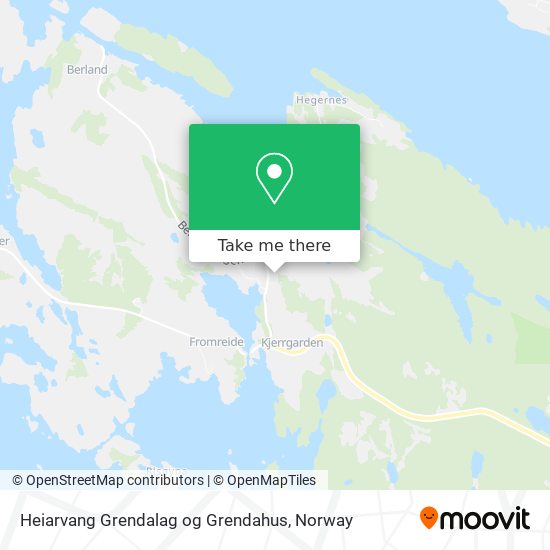 Heiarvang Grendalag og Grendahus map