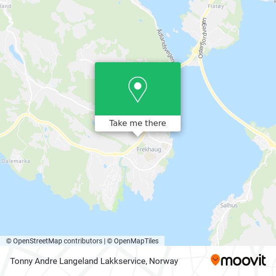 Tonny Andre Langeland Lakkservice map