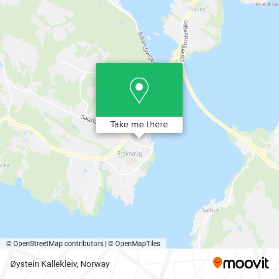 Øystein Kallekleiv map