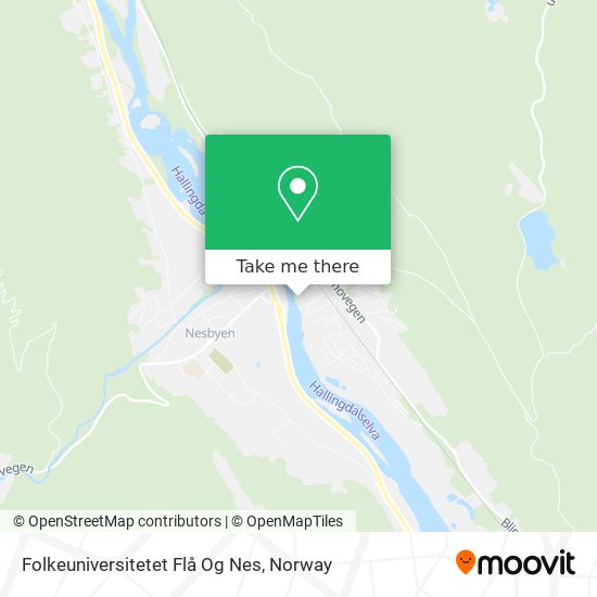 Folkeuniversitetet Flå Og Nes map