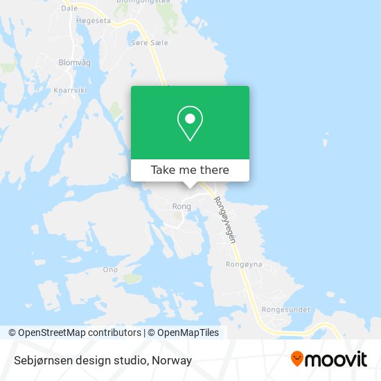 Sebjørnsen design studio map