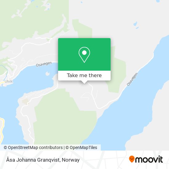 Åsa Johanna Granqvist map
