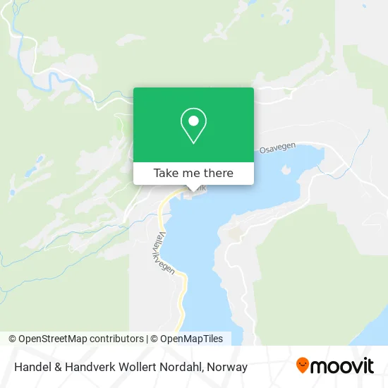 Handel & Handverk Wollert Nordahl map
