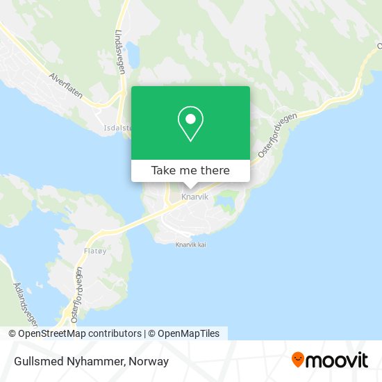 Gullsmed Nyhammer map