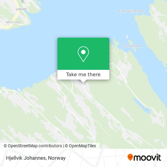 Hjellvik Johannes map