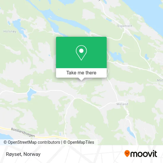 Røyset map